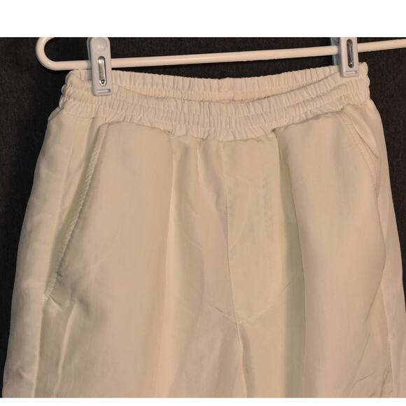 VINTAGE New Balance White Track Pants Sz Small (READ FOR MEASUREMENTS) USA Made - Picture 3 of 11